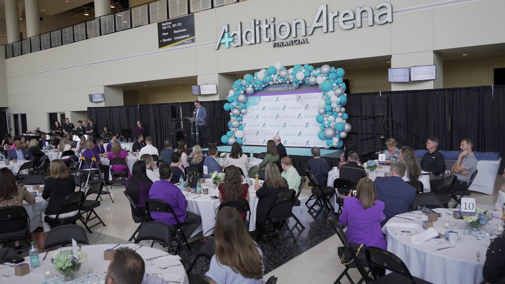 Community Giving Event at Addition Arena at UCF